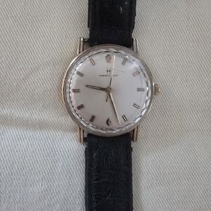 Hamilton Vintage Men's Sea Ruler Wristwatch ☆10K RGP☆